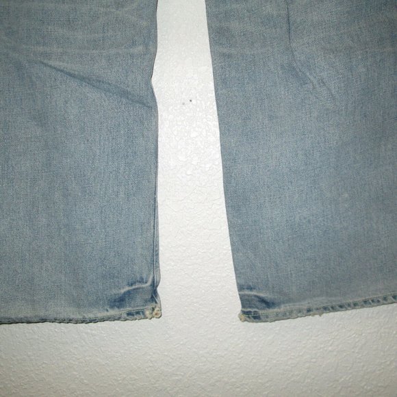 NWT Abercrombie & Fitch Distressed Jeans Youth 16 32x29 - Picture 7 of 9